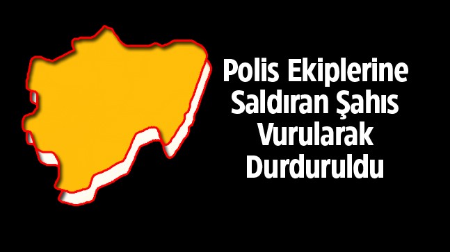 Polis Ekiplerine Bıçakla Saldıran Bipolar Hastası Şahıs Vurularak Durdurulabildi