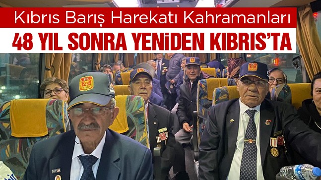 Ereğli Belediyesi, Kıbrıs Gazilerini 48 Yıl Sonra Yeniden Kıbrıs ile Buluşturuyor