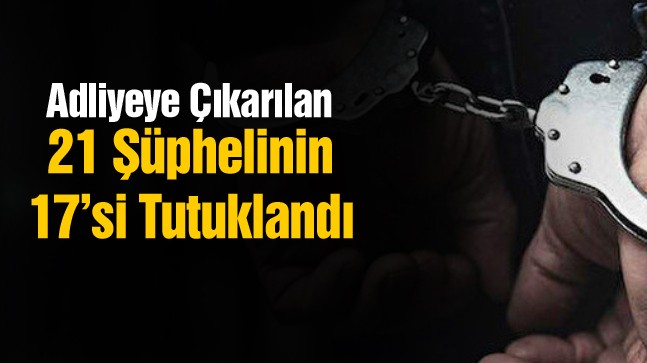 Ereğli’de Düzenlenen Uyuşturucu Operasyonunda 17 Tutuklama