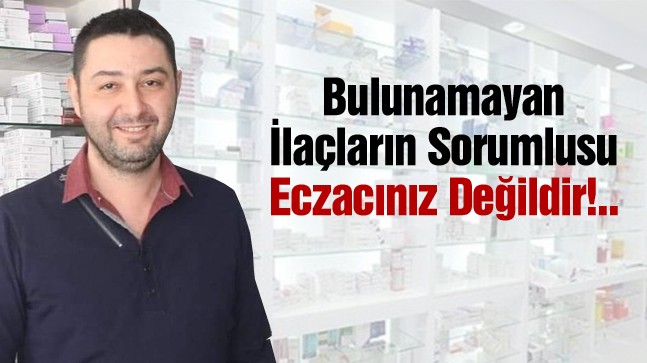 Eczacılar Odası Ereğli İlçe Temsilciliğinden İlaç Açıklaması