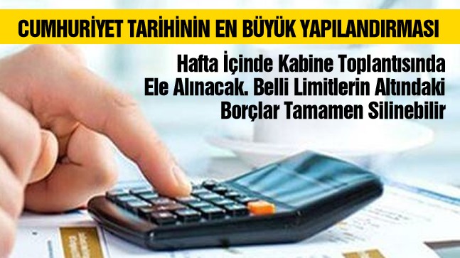 Cumhuriyet Tarihinin En Büyük Yapılandırması Geliyor.