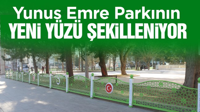 Yunus Emre Parkı İlkbahara Hazırlanıyor. Çalışmalarda Sona Yaklaşıldı