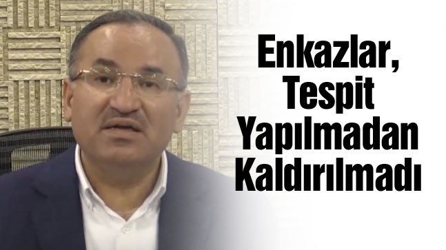 Adalet Bakanı Bekir Bozdağ, Yıkılan Binalarla İlgili 184 Şüphelinin Tutuklandığını Açıkladı