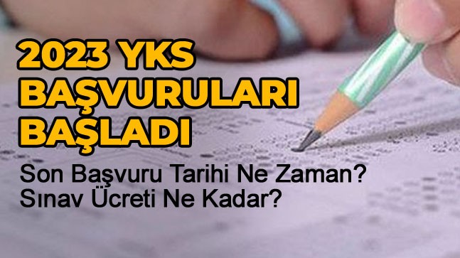 ÖSYM; 2023 YKS Başvurularının Başladığını Duyurdu. Başvuru İle İlgili Detaylar İçin Tıklayın