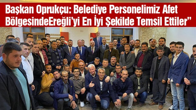 Fedakar Personele Teşekkür Belgesi Verildi