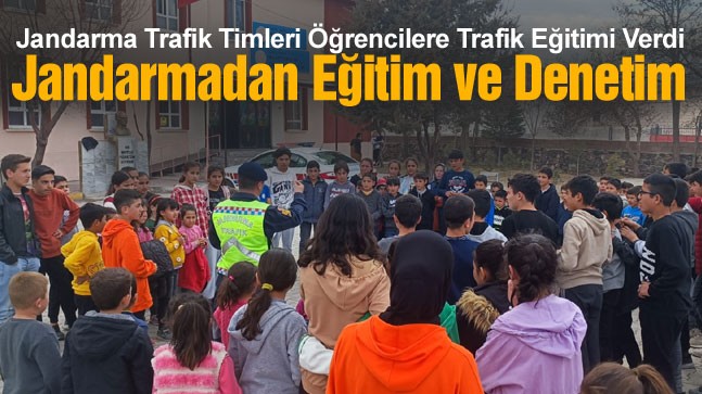 Ereğli Jandarma Trafik Timi Eğitim ve Denetim Faaliyetlerini Sürdürüyor