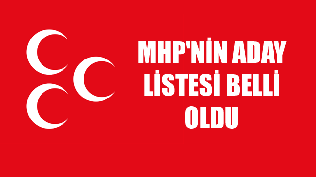 MHP’nin Konya Milletvekili Aday Listesi Belli Oldu. Ereğli’den 2 Kişi Listede