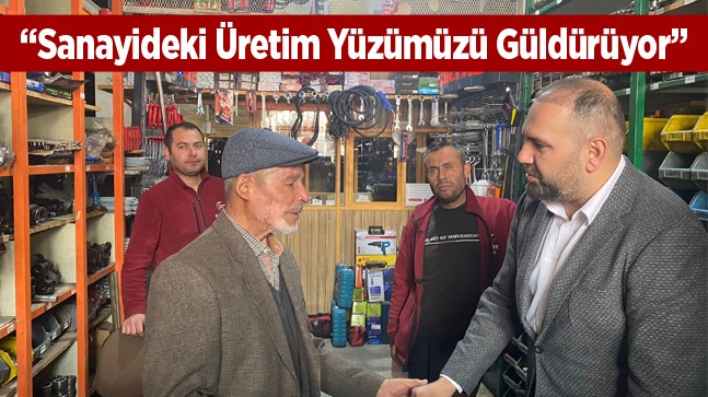 Sevencan, Sanayi Sitesini Ziyaret Etti