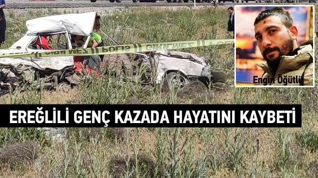 Karapınar İlçesinde Meydana Gelen Trafik Kazasında 1 Kişi Hayatını Kaybetti