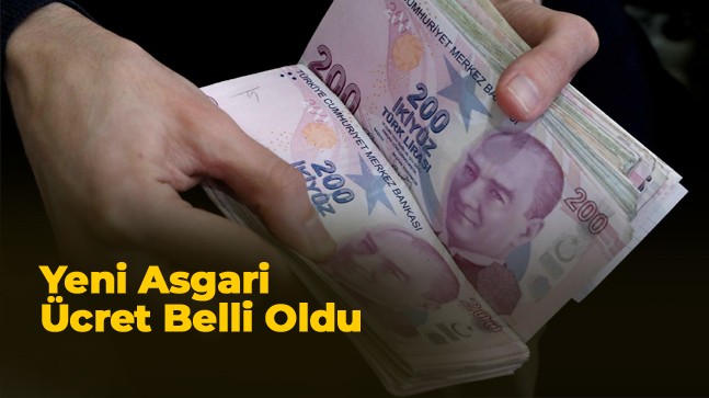 Asgari Ücrete Yüzde 34 Zam. Yeni Asgari Ücret 11 Bin 402 TL