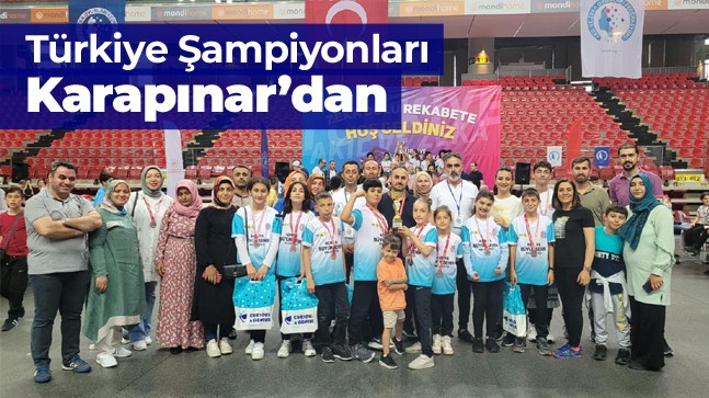 Akıl ve Zeka Oyunları Turnuvasında Konya’yı Temsil Eden Karapınar Turnuvadan Derece İle Döndü