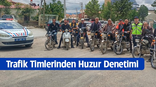 Jandarma Trafik Timlerinden Huzur ve Güven Uygulaması