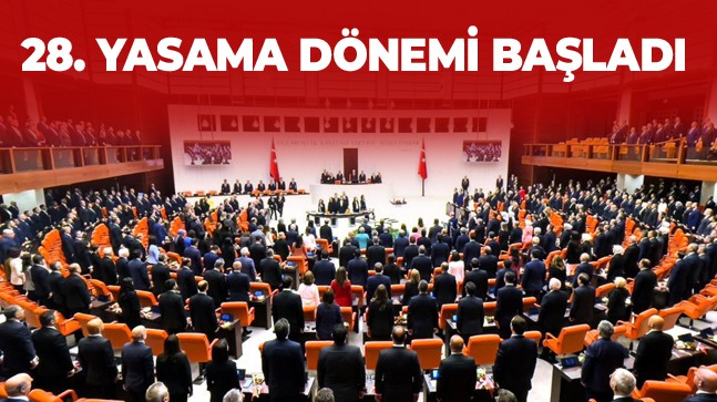 28. Yasama Dönemi Milletvekillerinin Yemin Töreni İle Başladı