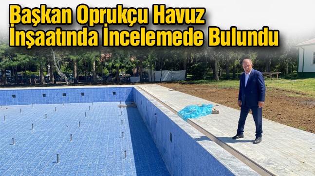 Yarı Olimpik Yüzme Havuzu İnşaatı Son Aşamasında