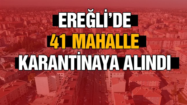 Ereğli’de 41 Mahallede Şap Hastalığı Nedeni İle Karantina Uygulaması Başlatıldı