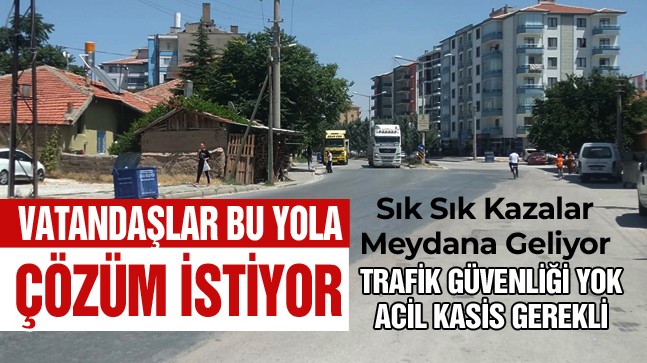 Mahalle Sakinleri Bu Yoldan Şikayetçi, Acil Çözüm İstiyorlar