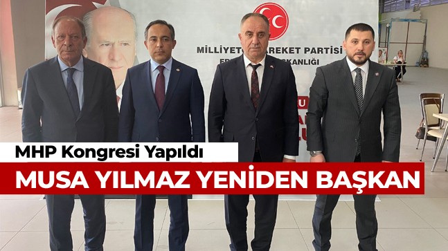 Milliyetçi Hareket Partisi Ereğli’de 14. Olağan Kongresi’ni Yaptı