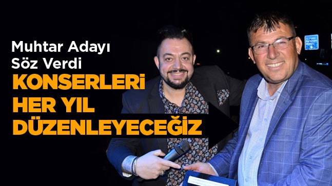 Muhtar Adayından, Her Yıl Mahalle Gençleri İçin Asker Kınası Eğlencesi Sözü