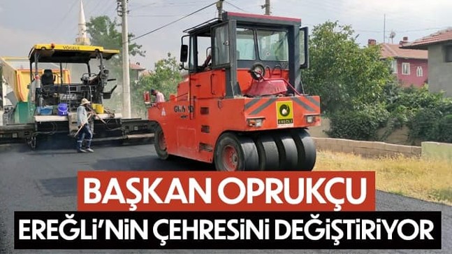 Belediye Ekipleri Şinasi Mahallesinde Sıcak Asfalt Çalışması Yaptı