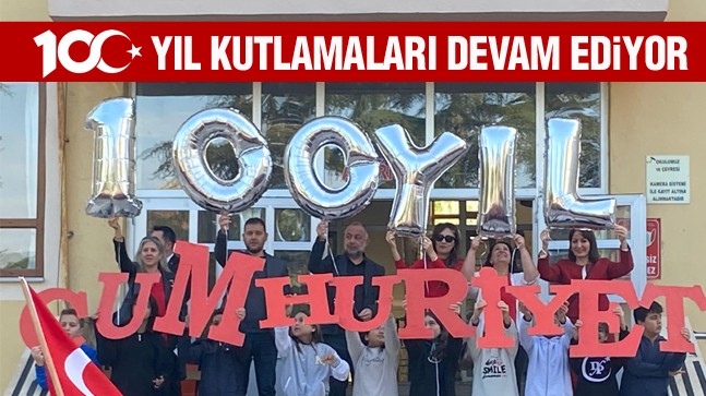 Dumlupınar Ortaokulu’ndan Muhteşem 100. Yıl Kutlaması