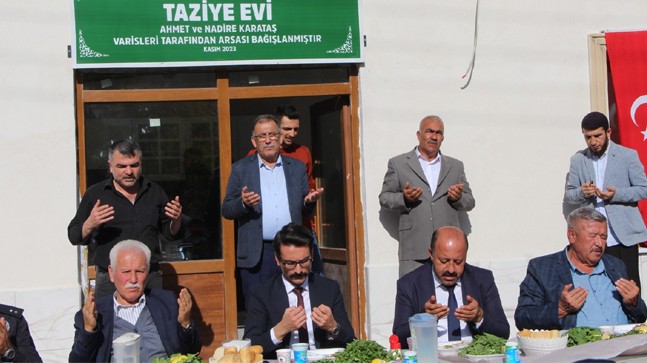 Halkapınar İlçesinde Taziye Evi Hizmete Açıldı