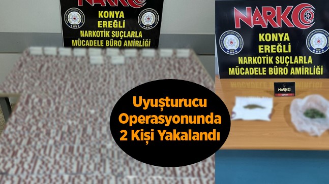 Uyuşturucu Operasyonunda 2 Kişi Gözaltına Alındı