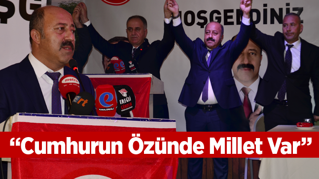 Cumhur İttifakı Halkapınar Aday Tanıtım Toplantısı Yapıldı