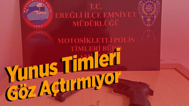 Ereğli’de Yunus Timleri Asayiş Uygulamalarını Sürdürüyor