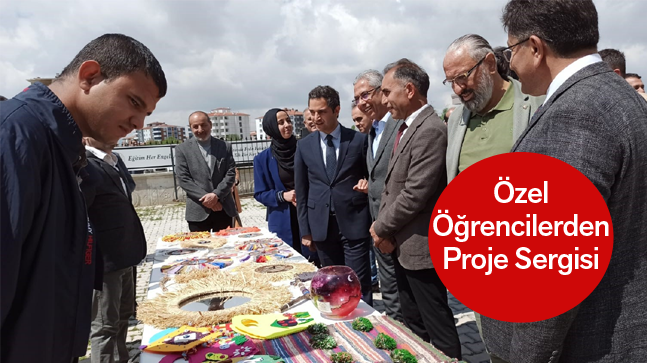 Özel Öğrencilerden 4006 TÜBİTAK Bilim Fuarı Projesi