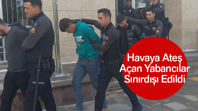 Ereğli’de Havaya Ateş Açan Yabancı Uyruklular Yakalandı