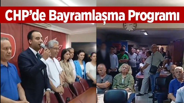 CHP’de Bayramlaşma Programı Düzenlendi. Katılım Geçen Bayrama Göre Çok Az Oldu