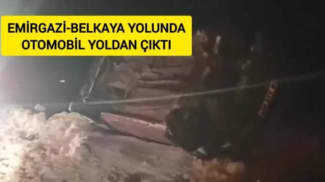 Önüne Çıkan Motosiklete Çarpmamak İçin Takla Attı