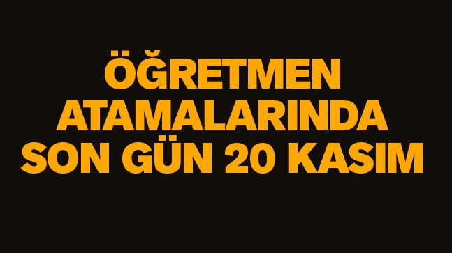 Öğretmen Atamalarında Süreç Başladı