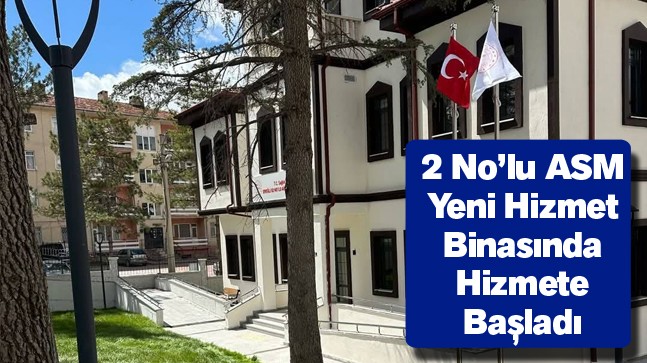 Ereğli 2 No’lu ASM Hizmet Binası Tamamlandı. ASM Hizmete Başladı