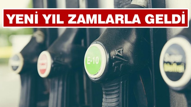 Doğalgaz ve Akaryakıt’a Yeni Yıl Zamları Geldi