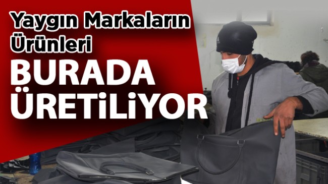 Yaygın Markaların Üretimleri Ereğli Belediyesi Deri Atölyesinde Üretiliyor