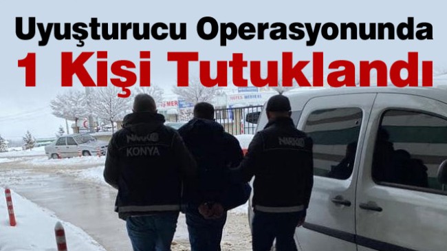 Ereğli’de Düzenlenen Operasyonda Uyuşturucu Sattığı Belirlenen 1 Kişi Tutuklandı