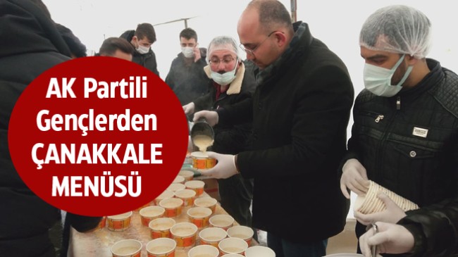 Cami Cemaati, Cuma Çıkışında Çanakkale Menüsü ile Karşılaştı