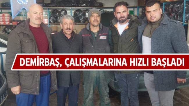 Arif Demirbaş, Seçim Çalışmalarını Yeni Sanayi Sitesinden Başlattı