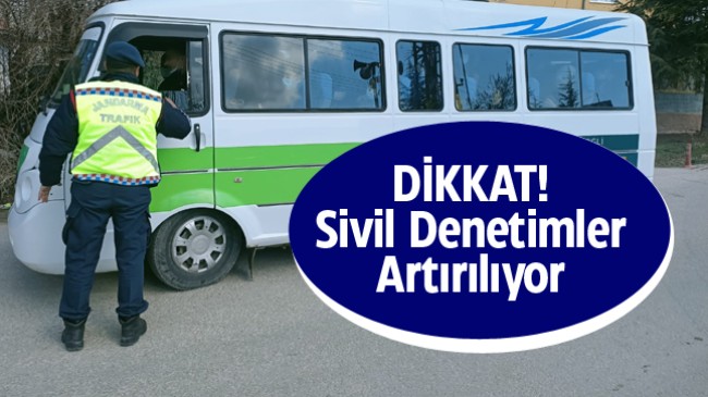 Toplu Taşıma Araçlarında Sivil Ekiplerle Denetim Yapıldı