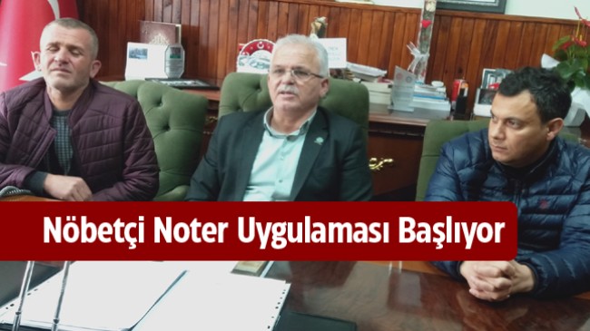 Cumartesi Günleri Ereğli’de Nöbetçi Noter Olacak