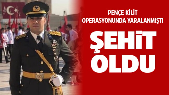 Pençe Kilit Operasyonunda Üsteğmen Ömer Delibaş Şehit Oldu