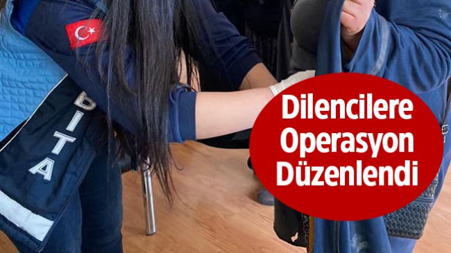 Ereğli’de Dilencilere Yönelik Operasyon Düzenlendi