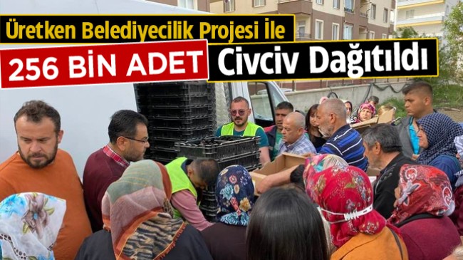 Ereğli Belediyesi 2 Ayda 256 Bin Adet Civcivi Taliplilerine Ulaştırdı