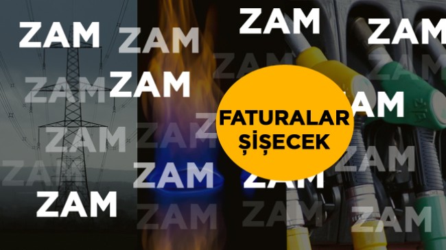 Elektrik ve Doğalgaza Zam Geldi. Petrol Fiyatlarına İse Bu Gece Zam Bekleniyor