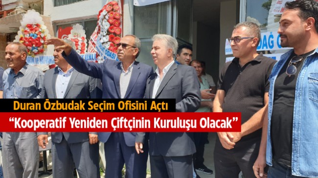 Pancar Ekicileri Kooperatifi Başkan Adayı Özbudak’tan Görkemli Açılış