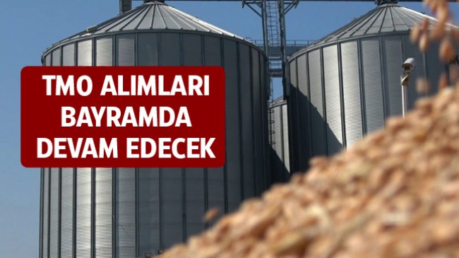 Hububat Alımları Bayram Tatilinde ve Pazar Günleri De Devam Edecek