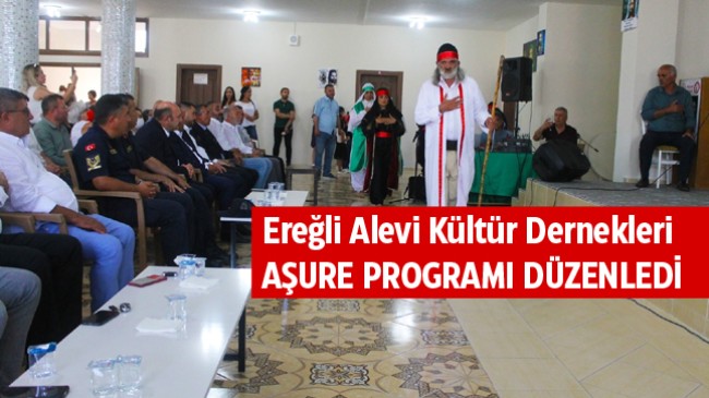 Ereğli Alevi Kültür Derekleri Tarafından Aşure Programı Düzenlendi