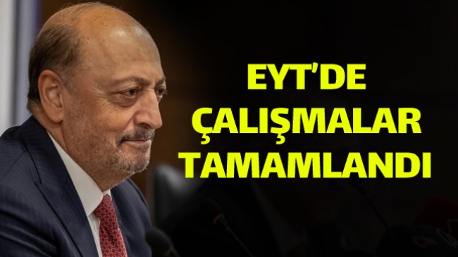 EYT Düzenlemesinde Çalışmalar Tamamlandı