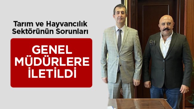 İmamoğlu, Bakanlık Genel Müdürlerine Sektörün Sorunlarını İletti ve Acil Çözüm İstedi